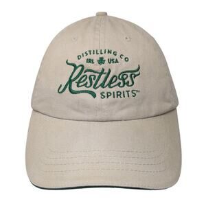Restless Spirits Distilling Co Slideback Hat Brown One Size Bayside